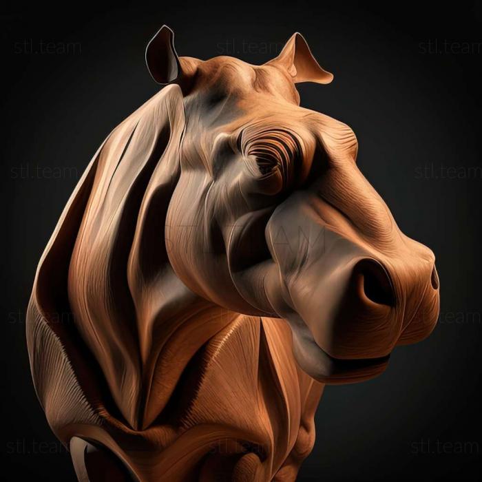 3D model Connie Polgrave famous animal (STL)